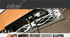 Desktop Screenshot of extendyourhair.nl